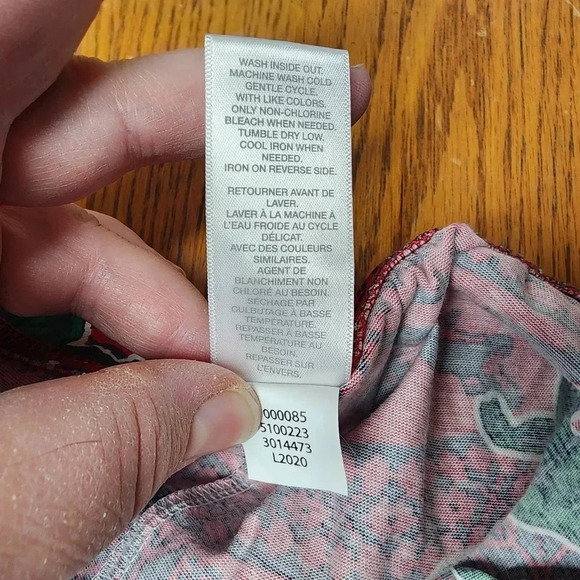 NWT Place Adult Size XXXL, 2 Pc Set Pajamas Christmas Tree-Rex - Picture 8 of 14